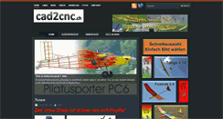 Desktop Screenshot of cad2cnc.ch